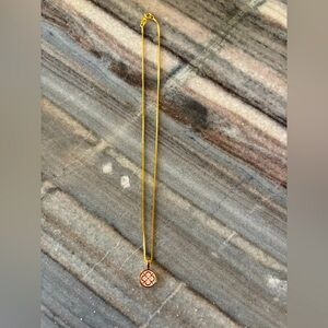 Jane Win LOVE Gold Pendant Necklace